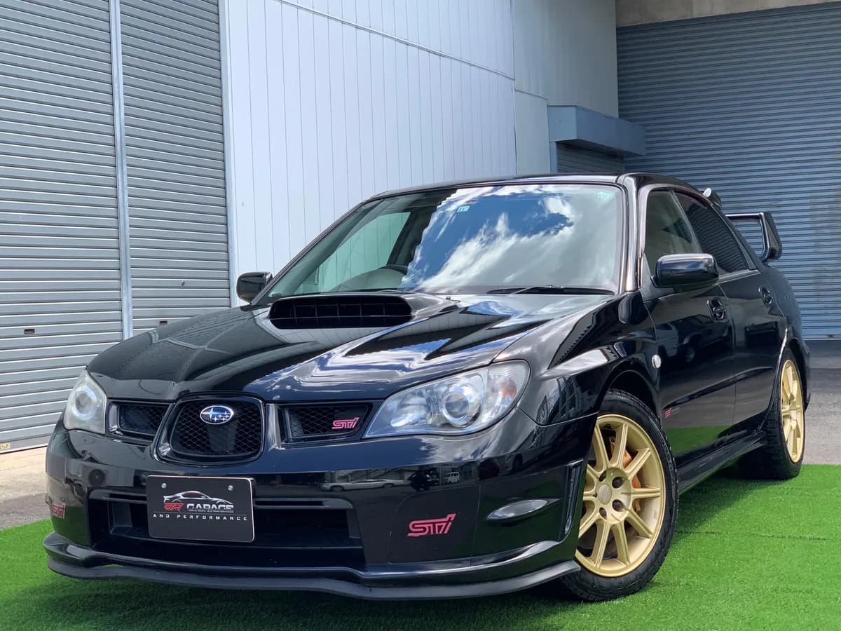 Subaru Impreza WRX STI 2005 — front view